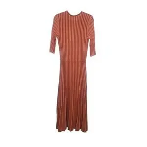 open lace back dress Kids Organic Pleated Polo Dress, 4Y-5Y main image 1